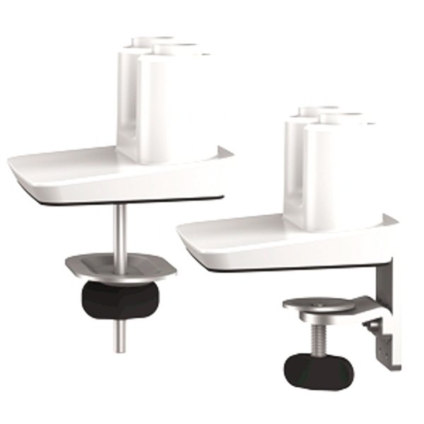 Držák monitoru Fellowes TALLO 2 ramena vedle sebe bílý - obrázek č. 4