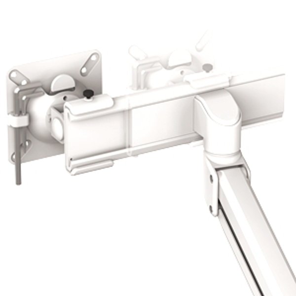 Držák monitoru Fellowes TALLO 2 ramena vedle sebe bílý - obrázek č. 7