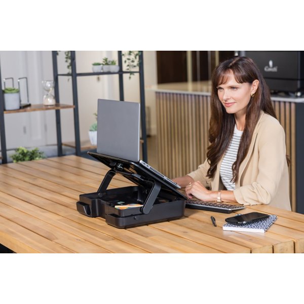Kufřík a podložka pod notebook Fellowes BREYTA černý - obrázek č. 2