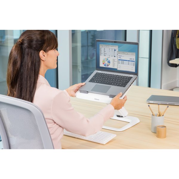 Stojan na notebook Fellowes HANA LT bílý - obrázek č. 4