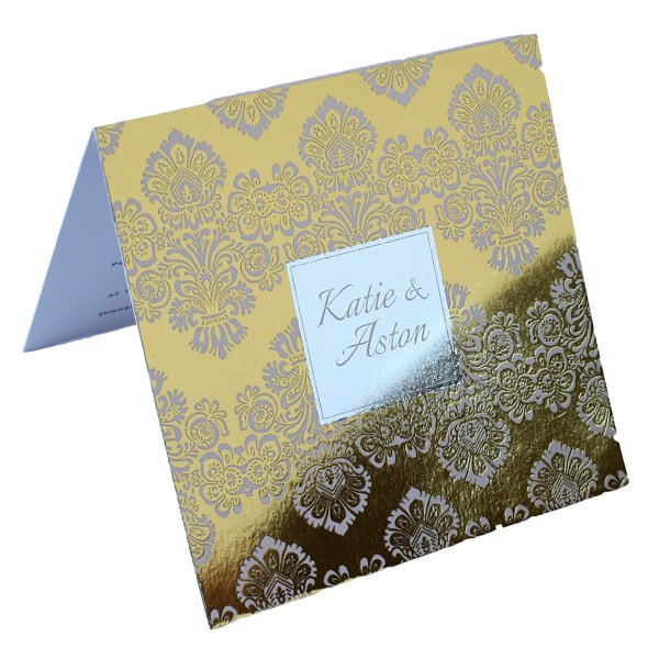 INTEC tonerová efektová fólie na roli 320 mm x 300 m metalická zlatá 3" - obrázek č. 3