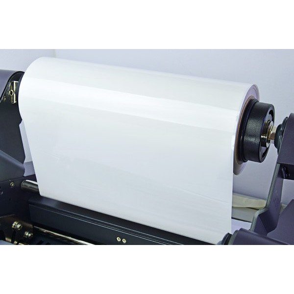 INTEC laminovací film na roli 320 mm x 300 m SPOTOVÝ bílý lesklý 3" - obrázek č. 1