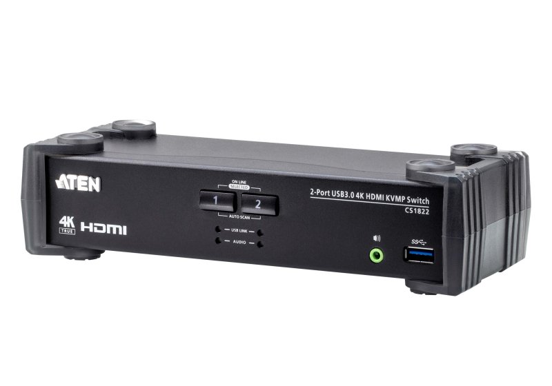 ATEN 2-port USB3.0 4K HDMI KVMP, audio Výrobce - obrázek produktu