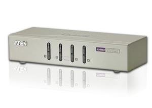 Aten 4-port KVM USB, audio 2.1, včetně kabelů - obrázek produktu