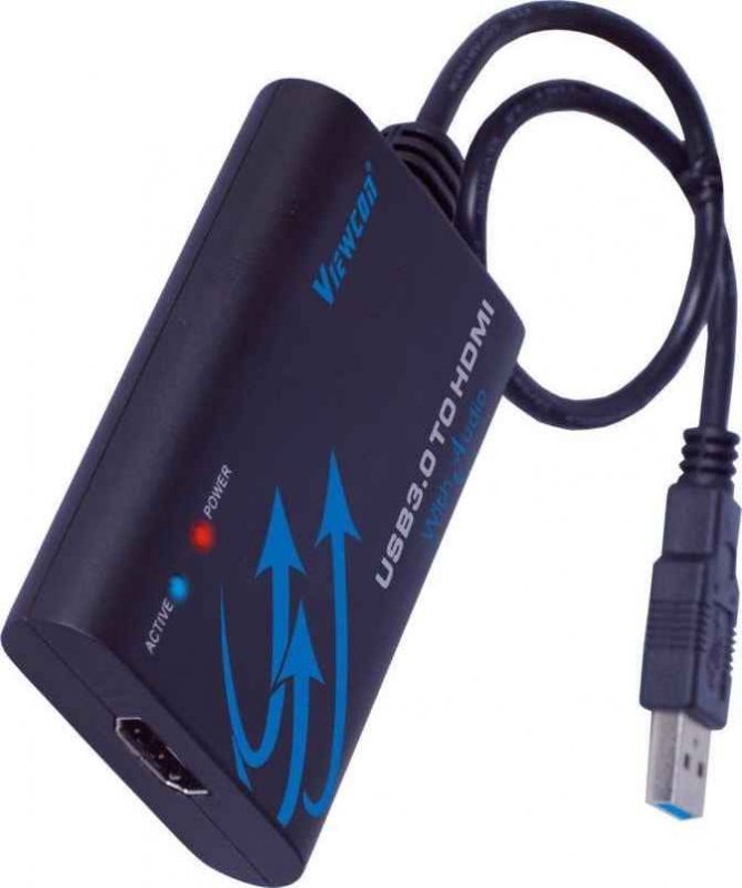 PremiumCord USB 3.0 adaptér na HDMI se zvukem - obrázek produktu