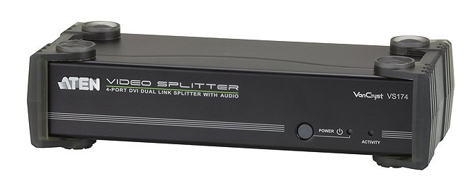 ATEN Video rozbočovač 1 PC - 4 DVI Dual Link+audio - obrázek č. 1