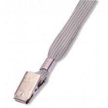 Šňůrka LILY s klipsem šedá - obrázek produktu