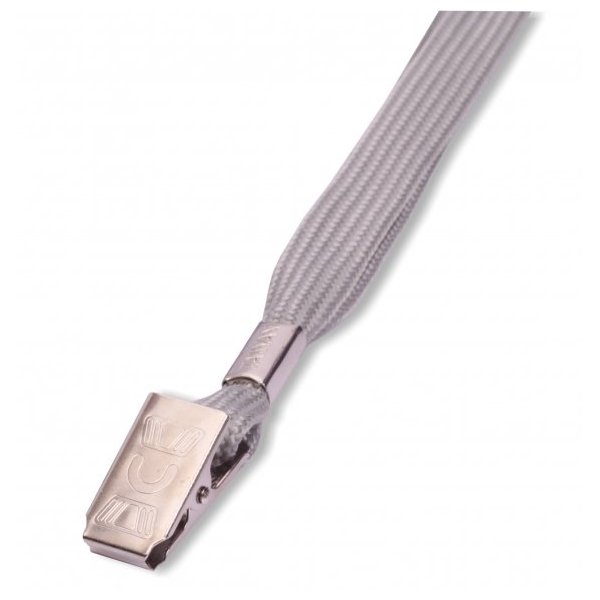 Šňůrka LILY s klipsem šedá - obrázek č. 1