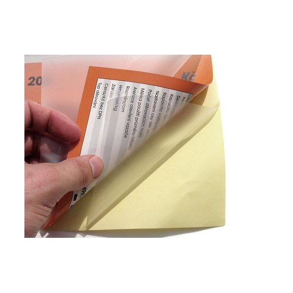 Laminovací fólie Eurosupplies A3 80 mic samolepící - obrázek č. 1