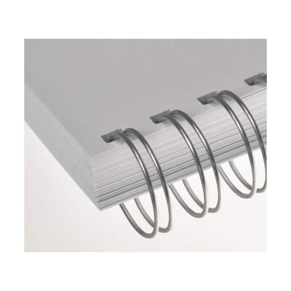 Kovové hřbety RENZ (2/1") 12,7 stříbrné - obrázek č. 1