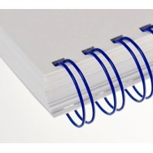 Kovové hřbety RENZ (2/1") 22 modré - obrázek produktu