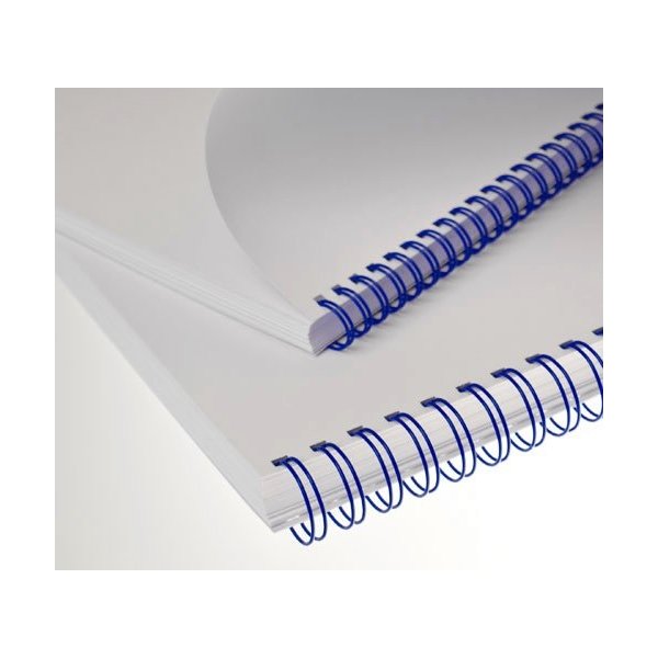 Kovové hřbety RENZ (3/1") 12,7 modré - obrázek č. 1