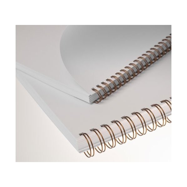 Kovové hřbety RENZ (3/1") 12,7 bronzové - obrázek č. 1