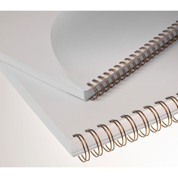 Kovové hřbety RENZ (3/1") 12,7 bronzové - obrázek č. 2