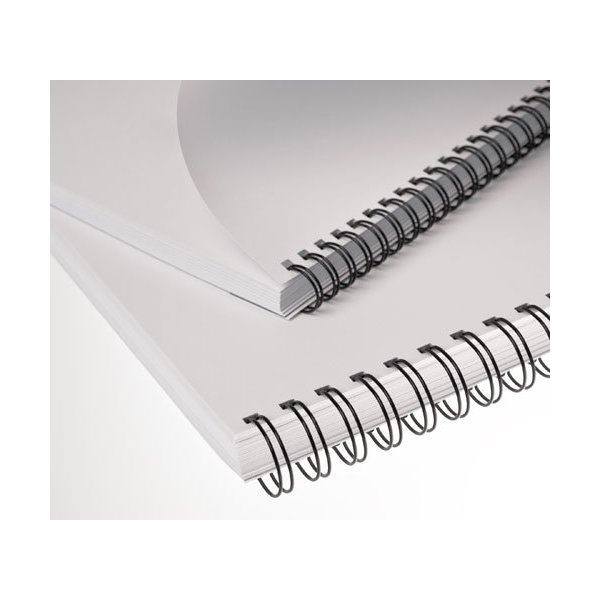 Kovové hřbety RENZ (3/1") 12,7 černé - obrázek č. 1