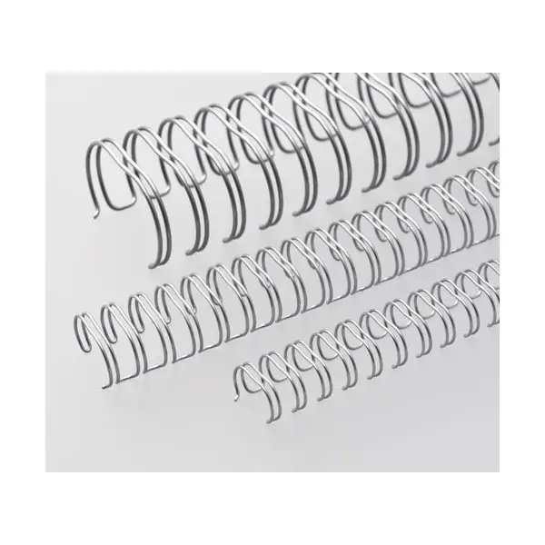 Kovové hřbety Eurosupplies (3/1") 12,7 mm stříbrné - obrázek č. 2