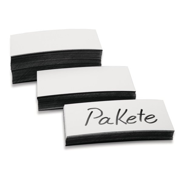 Magnetoplan magnetické etikety bílé 20x100x0,6mm - obrázek č. 1