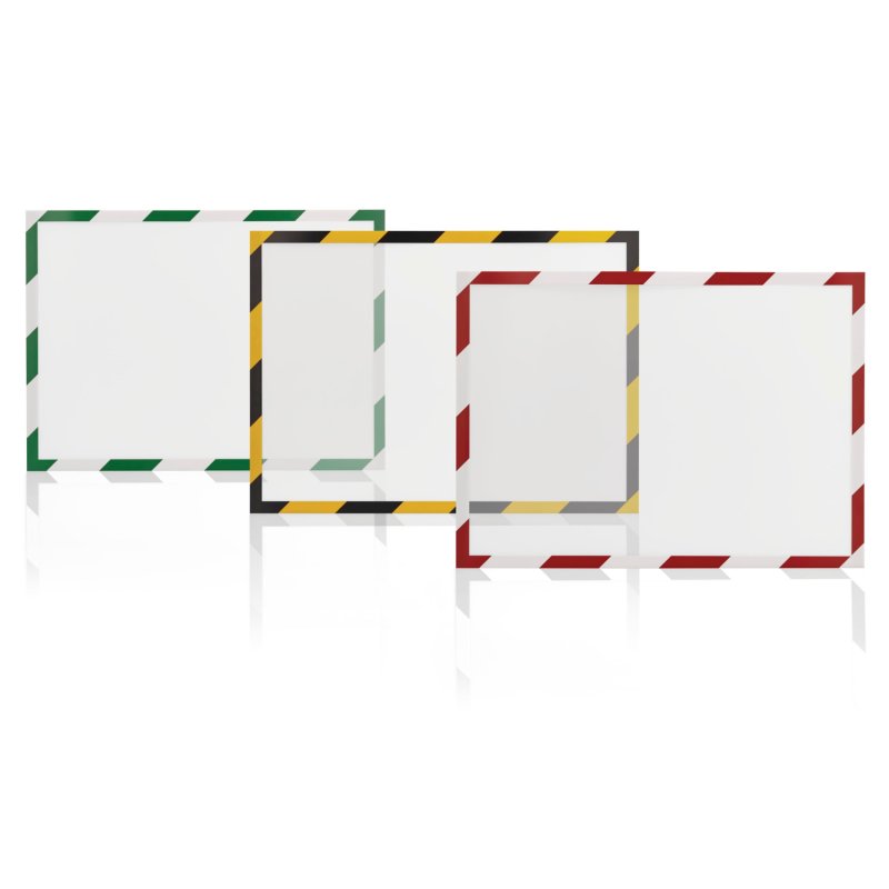 Magnetoplan Magnetofix magnetický rámeček A4 bezpečnostní žluto-černý (5ks) - obrázek č. 5