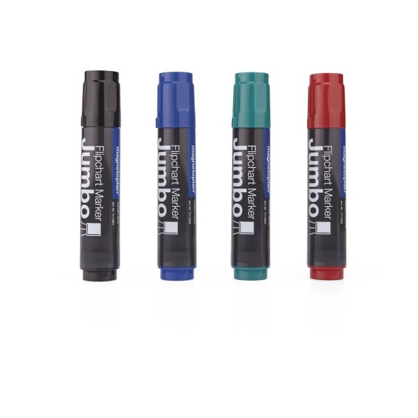 Magnetoplan JUMBO popisovač barvy sada (4ks) - obrázek č. 1