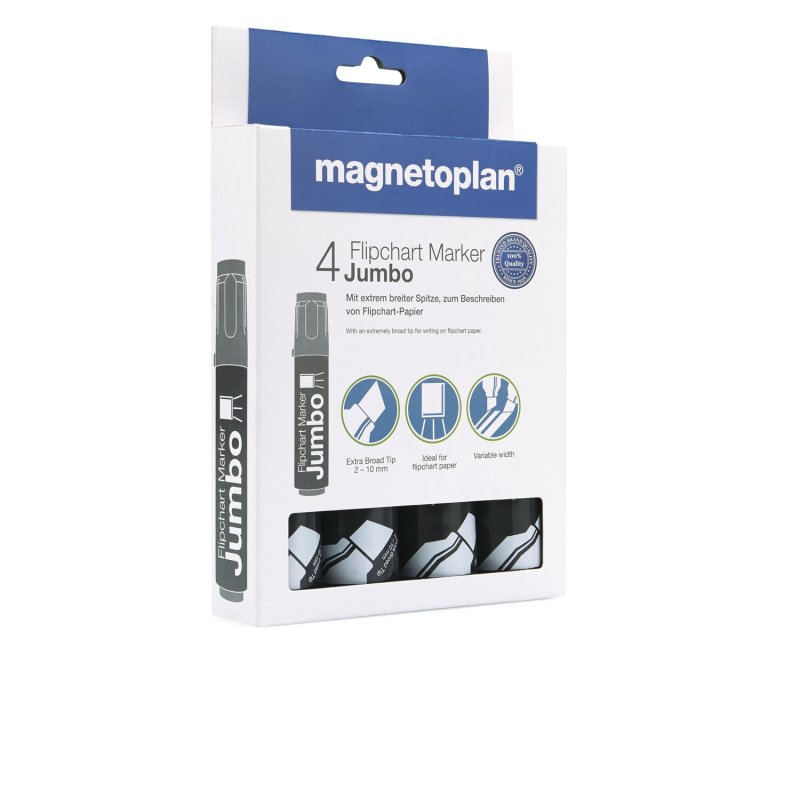 Magnetoplan JUMBO popisovač barvy sada (4ks) - obrázek č. 4