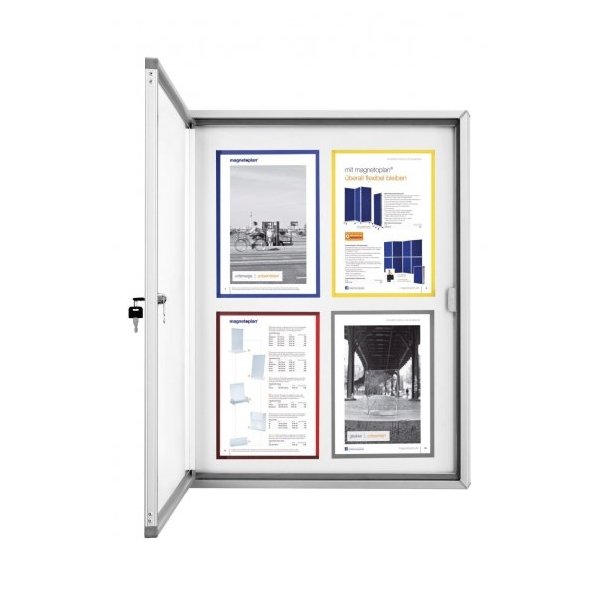 Magnetoplan vitrína magnetická elegant venkovní 6 x A4 - obrázek č. 1
