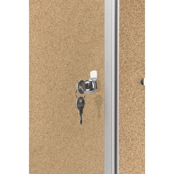 Magnetoplan vitrína korková optimal vnitřní 4 x A4 - obrázek č. 5