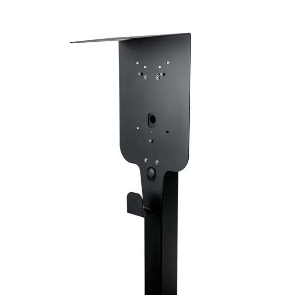 Platinet univerzální stojan se stříškou PEVSTANDUNI pro Wallboxy, pozink, držák kabelu, 130cm, černá - obrázek č. 4