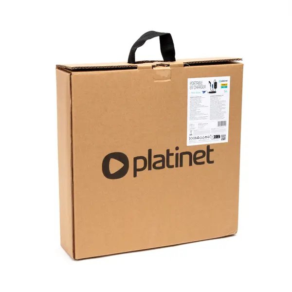 Platinet přenosná EV nabíječka PPC32AT7 7,4kW (32A), CEE 3-pin / Type 2, délka 5m, Home Line, s adaptérem, černá - obrázek č. 8
