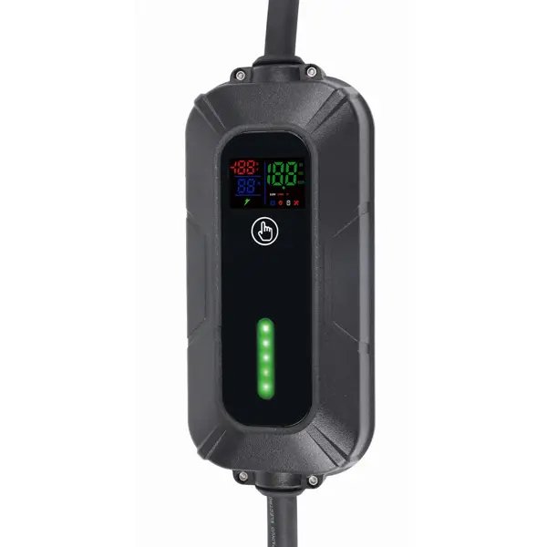 Platinet přenosná EV nabíječka PPC7M11 11kW (16A), CEE 5-pin / Type 2, délka 7m, Home Line, s adaptérem, černá - obrázek č. 4
