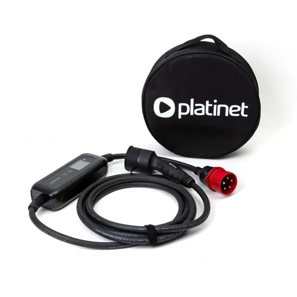 Platinet Smart přenosná EV nabíječka PPCW5M11 11kW (16A), Wi-Fi, CEE 5-pin / Type 2, délka 5m, černá - obrázek č. 4