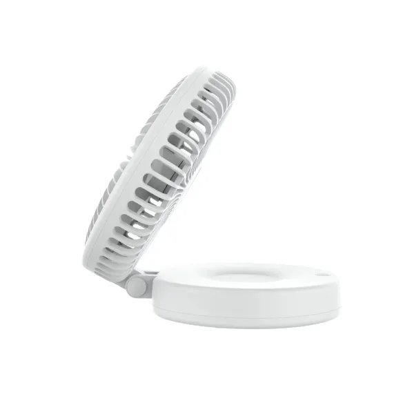 Platinet PRDF0396 skládací stolní ventilátor 19 cm, akumulátor 2400 mAh, bílá - obrázek č. 2