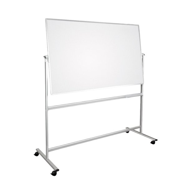 Eurosupplies mobilní magnetická tabule ALU rám 150x100 - obrázek č. 1