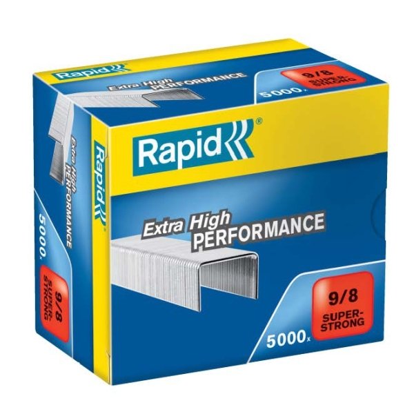 Spony Rapid 9/8, super strong (5000ks) - obrázek č. 1