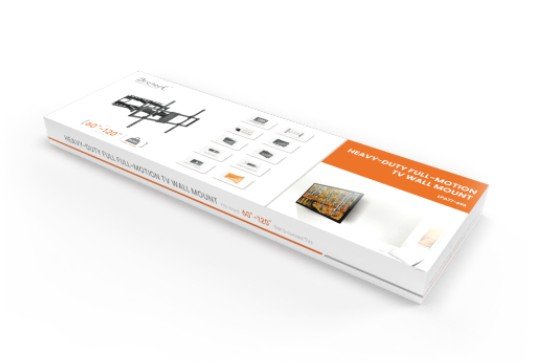 Výsuvný držák Brateck LPA77-696 pro TV 60"-120" 120kg polohovatelný nástěnný Heavy Duty - obrázek č. 4