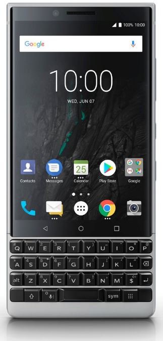 BlackBerry Key 2 SS QWERTY Silver - obrázek produktu