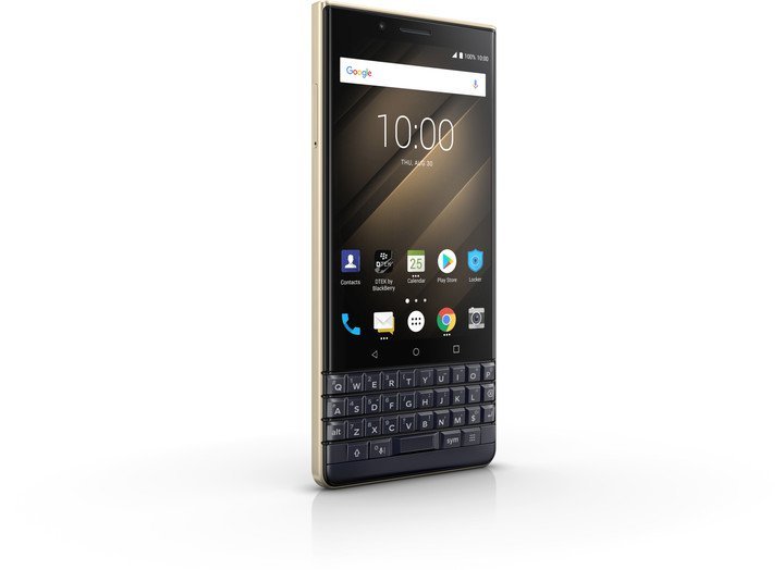 BlackBerry Key 2 LE DS 64GB Blue/ Champagne - obrázek č. 2