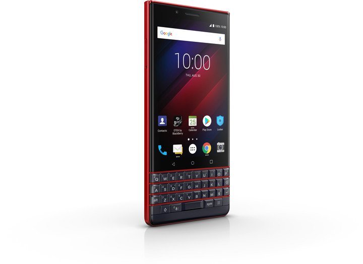 BlackBerry Key 2 LE DS 64GB Blue/ Cobalt Red - obrázek č. 3