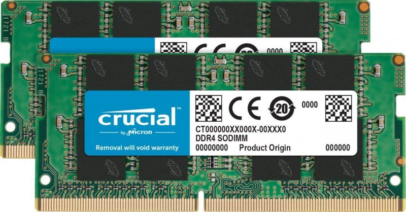 SO-DIMM 4GB DDR4 2400MHz Crucial CL17 2x2GB - obrázek produktu