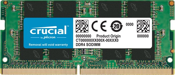 Crucial/ SO-DIMM DDR4/ 8GB/ 2666MHz/ CL19/ 1x8GB - obrázek produktu