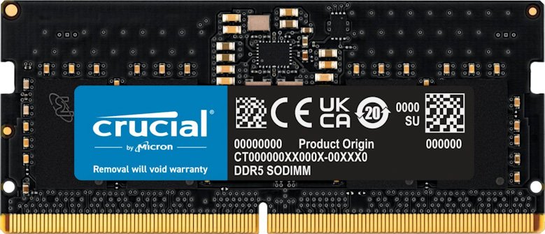 Crucial/ DDR5/ 8GB/ 4800MHz/ CL40/ 1x8GB - obrázek produktu