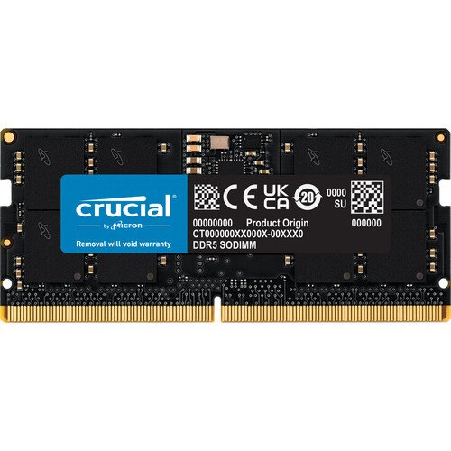 Crucial/ SO-DIMM DDR5/ 16GB/ 4800MHz/ CL40/ 1x16GB - obrázek produktu
