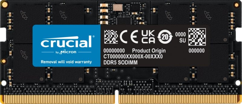 Crucial/ SO-DIMM DDR5/ 16GB/ 5200MHz/ CL42/ 1x16GB - obrázek produktu