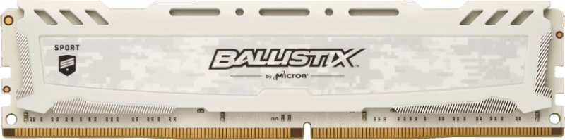 8GB DDR4 3200MHz Crucial Ballistix Sport LT CL16 White - obrázek produktu