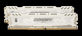 32GB DDR4 2400MHz Crucial Ballistix Sport LT CL16 2x16GB White - obrázek produktu