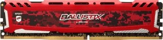 8GB DDR4 2400MHz Crucial Ballistix Sport LT CL16 SR Red - obrázek produktu