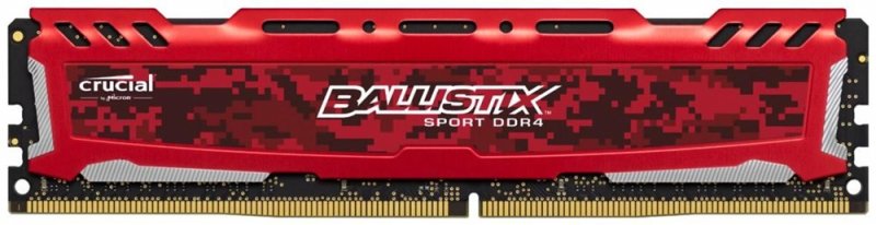 4GB DDR4 2666MHz Crucial Ballistix Sport LT CL16 SR Red - obrázek produktu