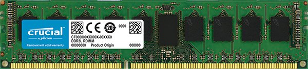 8GB DDR3L-1600MHz Crucial 240pin 1,35V SR - obrázek produktu