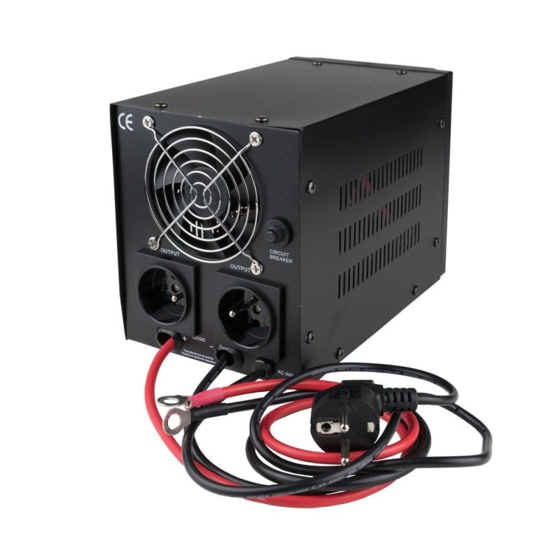 Záložní zdroj MHPower MPL-500-12, UPS, 500W, čistý - obrázek č. 3