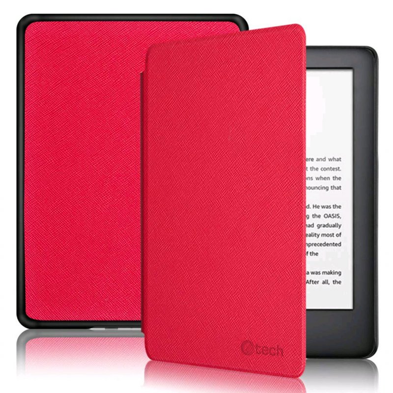 C-TECH PROTECT pouzdro pro Amazon Kindle PAPERWHITE 5, AKC-15, červené - obrázek produktu