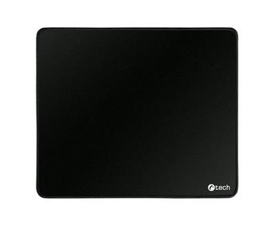 Podložka pod myš C-TECH MP-01S-BK, černá, 240x200x4mm, obšité okraje - obrázek produktu